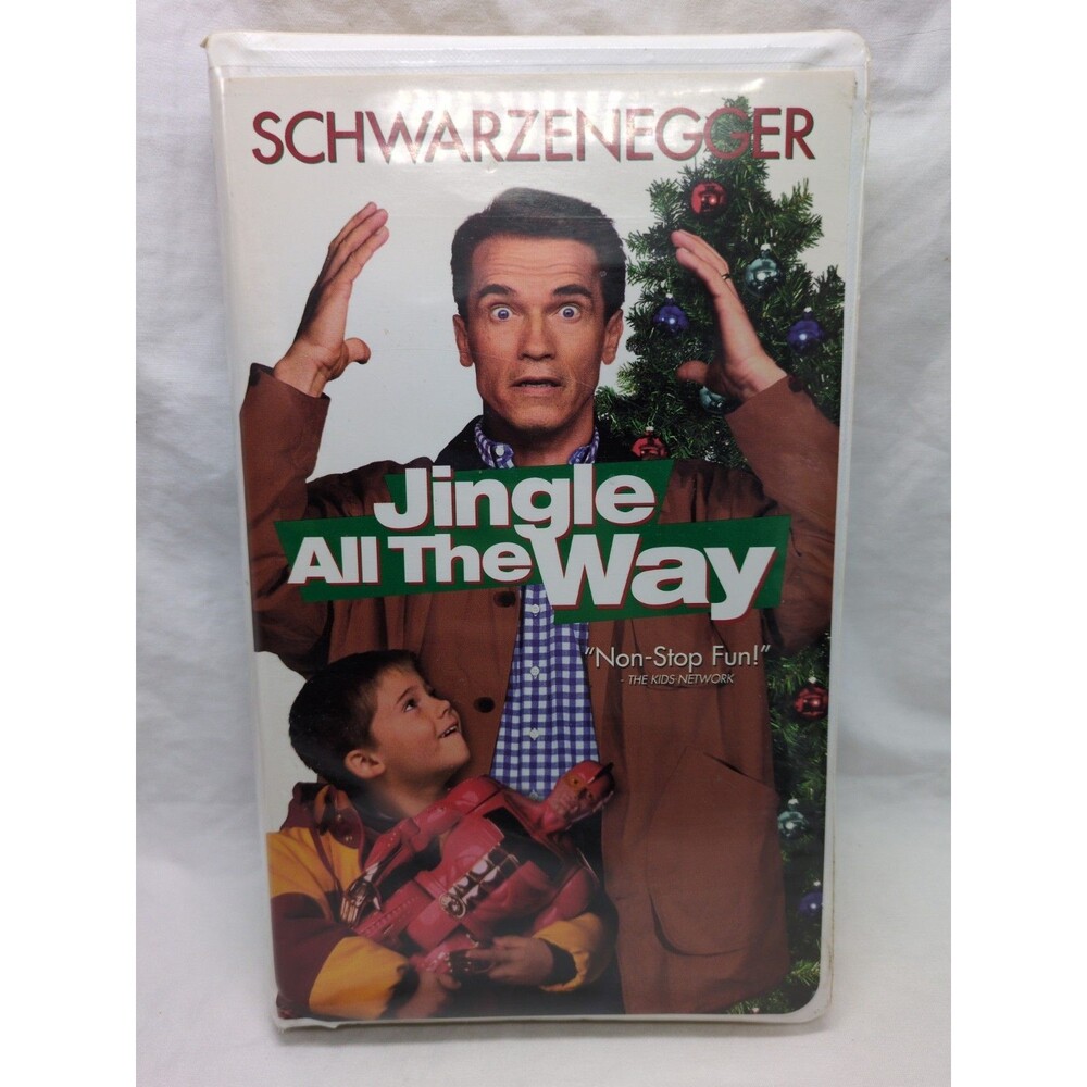 Jungle All The Way Clamshell VHS Tape